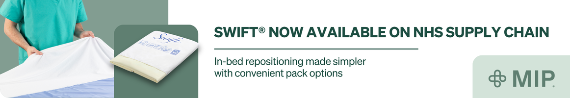 MIP Swift NHS Supply Chain Banner Ad